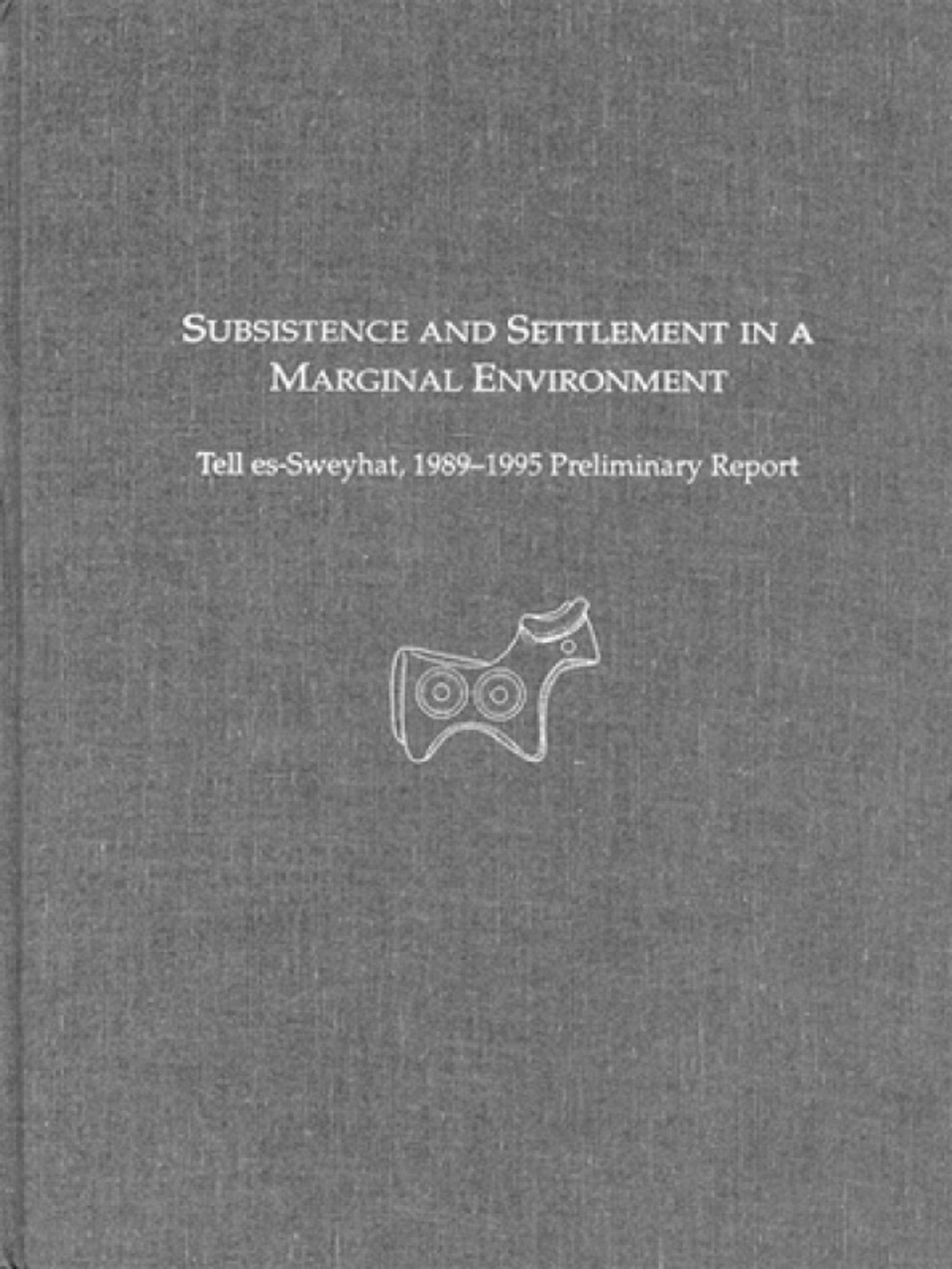 Cover image for Subsistence and Settlement in a Marginal ISBN 9781931707084